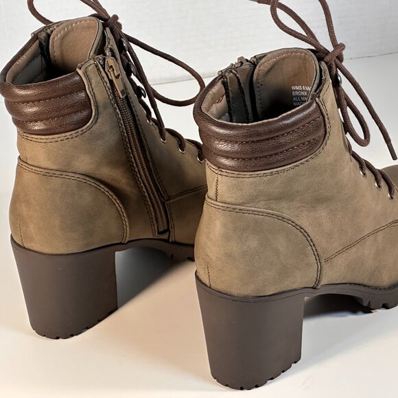 Women's brown suede boots size 6.5 - Picture 6 of 16